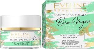 Eveline crema pentru fata matifianta Bio Vegan zi si noapte 50ml