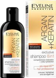 Eveline sampon 8in1 Argan + Keratin 150ml