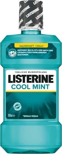 Listerine apa de gura 600ml Cool Mint