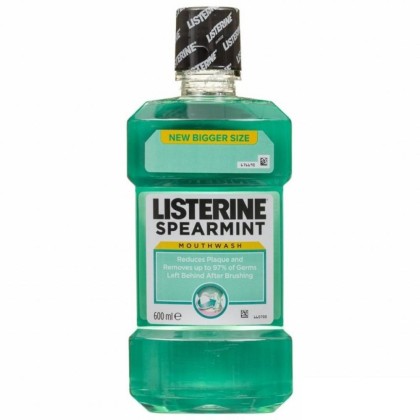 Listerine apa de gura 600ml Spearmint