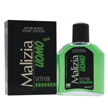 Malizia after shave lotiune tonica 100ml Vetyver