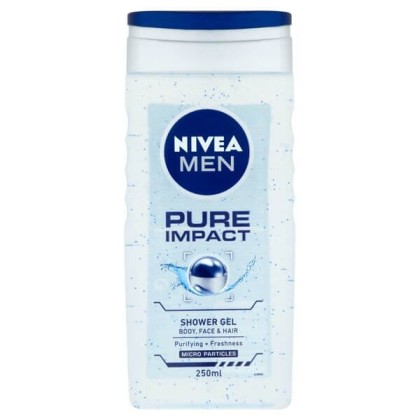 Nivea gel de dus 250ml Pure Impact