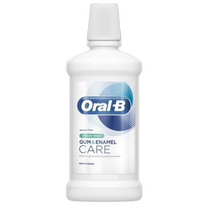 Oral-B apa de gura Gum and Enamel Care 500ml Fresh Mint