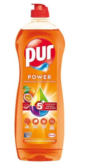 Pur detergent balsam pentru vase 750ml Portocale si Fructul pasiunii