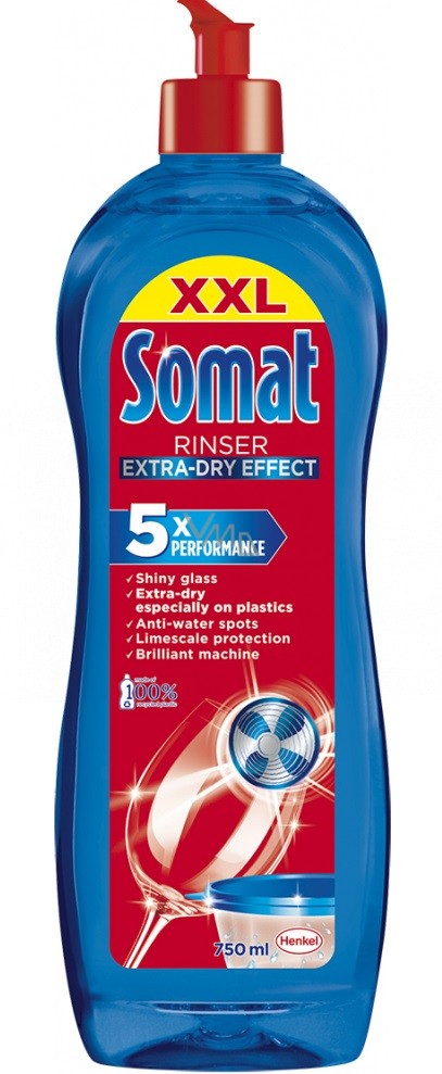 Somat solutie de clatire pentru masina de spalat vase 750ml