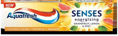 Aquafresh pasta de dinti 75ml Senses Grapefruit