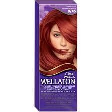 Wella vopsea de par Wellaton 8/45 Rosu colorado