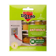 Zig Zag capcane adezive antimolii pentru alimente 2 bucati