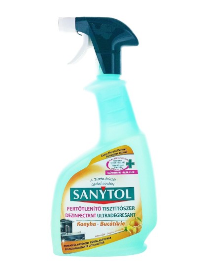Sanytol dezinfectant spray ultradegresant pentru bucatarie 500ml