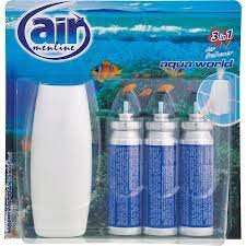 Air Menline odorizant spray pentru baie 3x15ml Aqua World