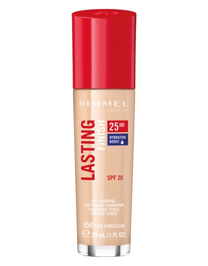 Rimmel London fond de ten Lasting Finish 25H 050 Fair Porcelain