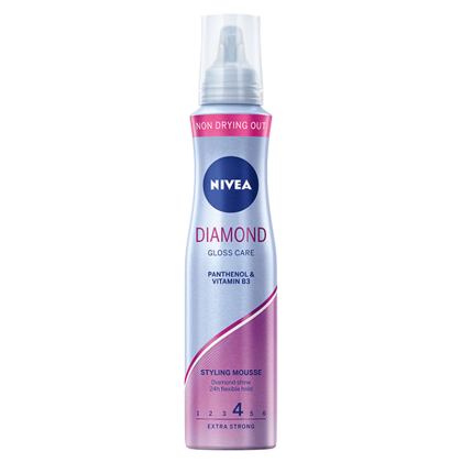 Nivea spuma pentru coafat 150ml Diamond Gloss Care