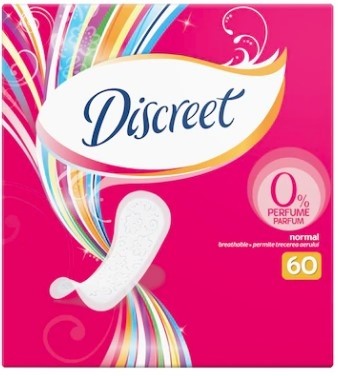 Discreet absorbante zilnice Deo 60 buc Fara parfum