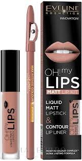 Eveline matt lip kit Oh! my Lips 08 Lovely Rose