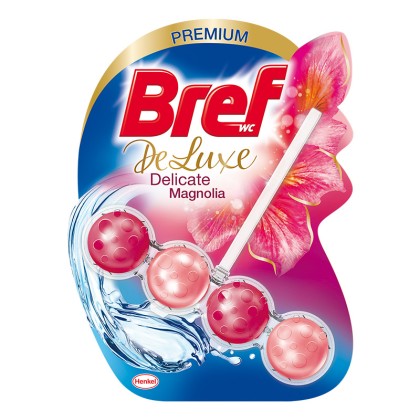 Bref odorizant toaleta DeLuxe 50gr Delicate Magnolia