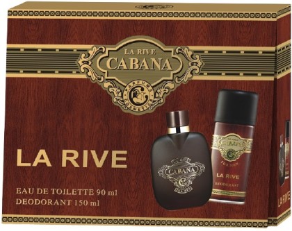 La Rive set cadou Cabana ( apa de toaleta 90ml + deodorant spray 150ml)