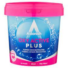 Astonish pudra pentru indepartarea petelor Oxy Active Plus 500gr