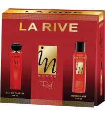 La Rive set cadou In Red (apa de parfum 100ml + deodorant spray 150ml)