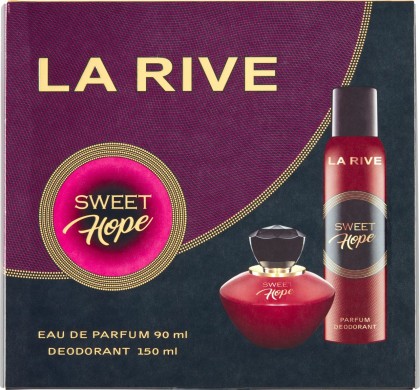 La Rive set cadou Sweet Hope (apa de parfum 90ml + deodorant spray 150ml)