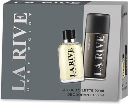 La Rive set cadou Grey Point (apa de toaleta 90ml + deodorant spray 150ml)