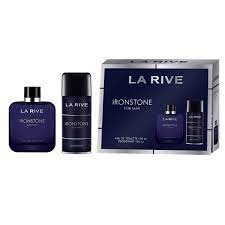 La Rive set cadou Ironstone ( apa de toaleta 75ml + deodorant spray 150ml)