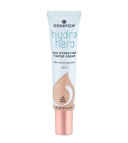 Essence crema hidratanta nuantatoare Hydro Hero SPF15 30ml 10 Soft Nude