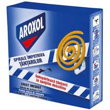 Aroxol spirale impotriva tantarilor 10 bucati + 2 suporturi