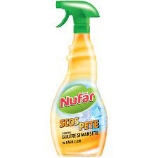 Nufar solutie scos pete fara clor pentru gulere si mansete 500ml