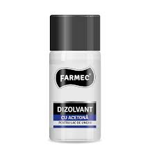 Farmec dizolvant cu acetona pentru lac de unghii 50ml