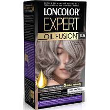 Loncolor vopsea pentru par Expert Oil Fusion 10.19 Blond argintiu