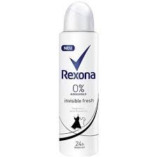 Rexona deo spray 150ml Invisible Fresh