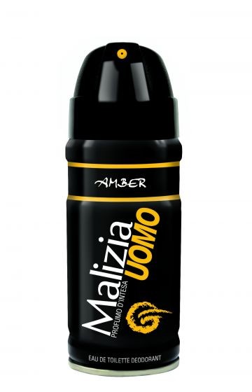 Malizia deo spray barbati 150ml Amber